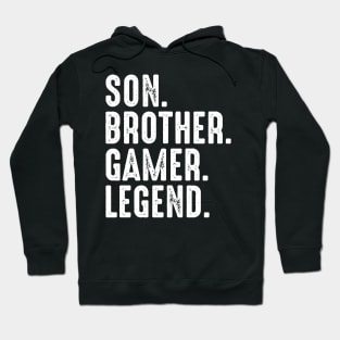 Gift For Gaming Teenage Boys & Kids Gamer Brother at christmas Hoodie